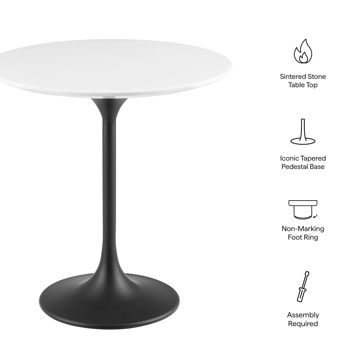 Lippa 20" Round Wood Side Table by Modway - EEI-5691