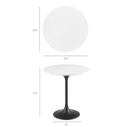Lippa 20" Round Wood Side Table by Modway - EEI-5691