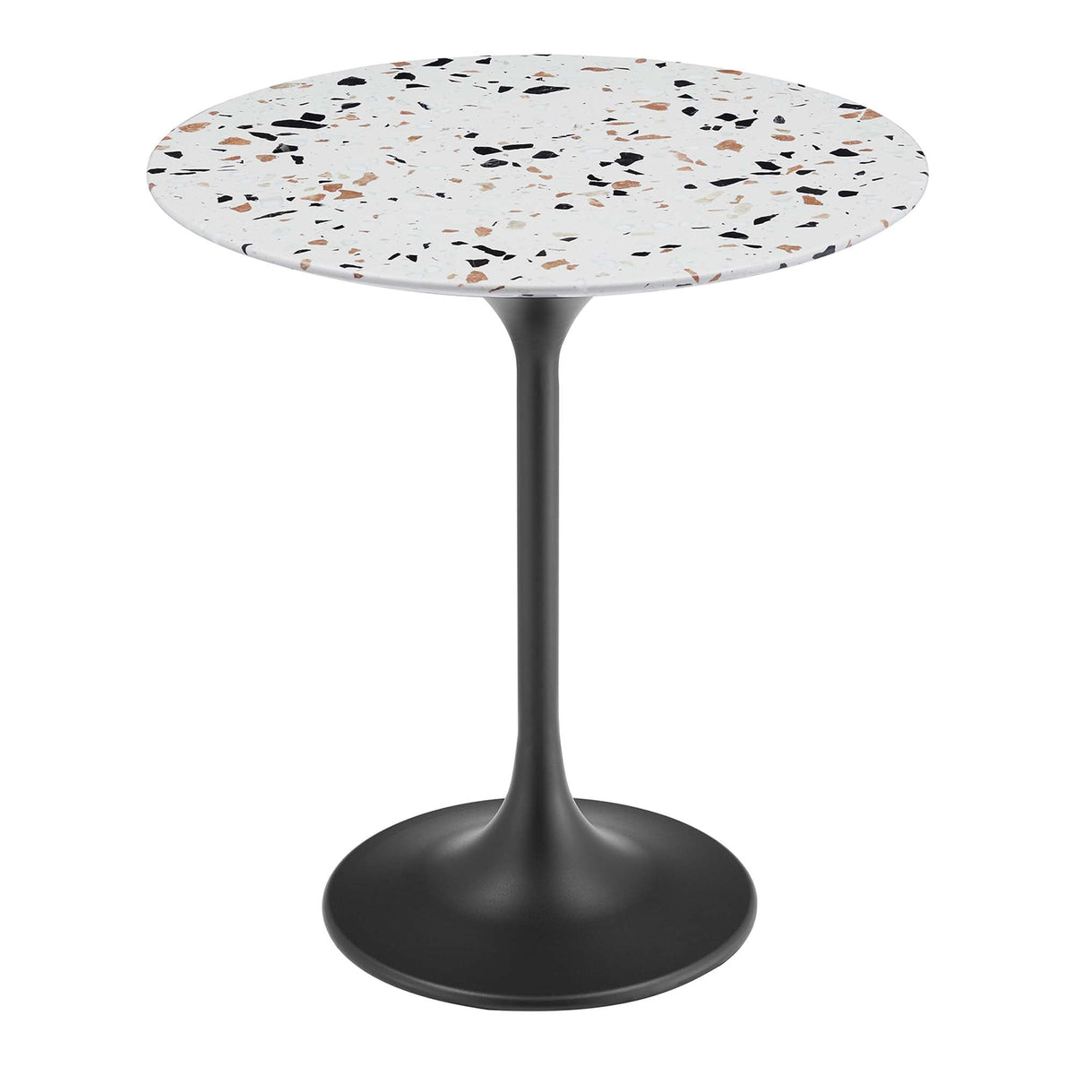 Lippa 20" Round Terrazzo Side Table by Modway - EEI-5692