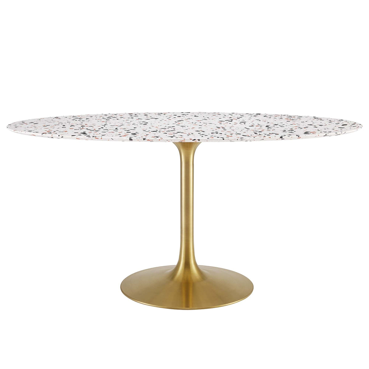 Lippa 60" Oval Terrazzo Dining Table by Modway - EEI-5736