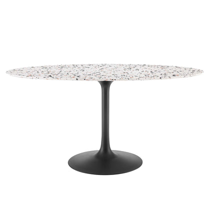 Lippa 60" Oval Terrazzo Dining Table by Modway - EEI-5737