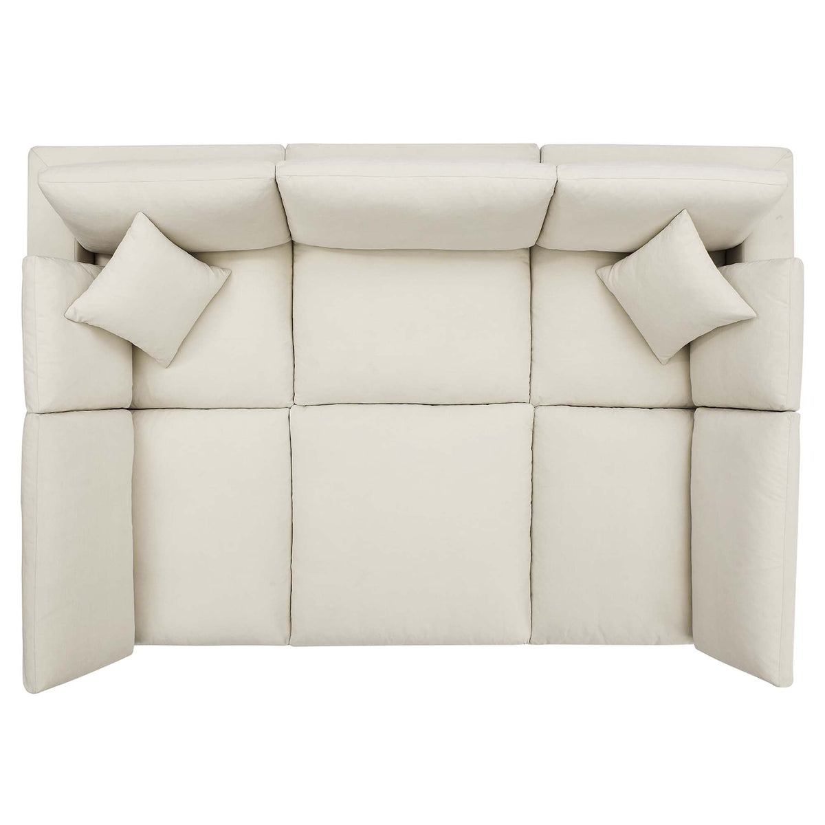 Commix 6-Piece Down Filled Overstuffed Sectional Sofa by Modway - EEI-5761