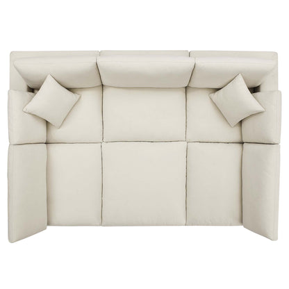 Commix 6-Piece Down Filled Overstuffed Sectional Sofa by Modway - EEI-5761