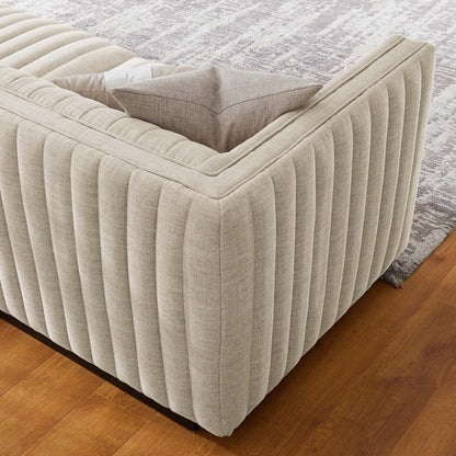 Conjure Channel Tufted Upholstered Fabric Sofa by Modway