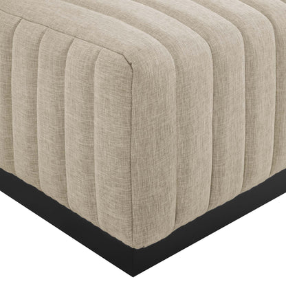 Conjure 6-Piece Channel Tufted Upholstered Fabric Sectional Sofa by Modway