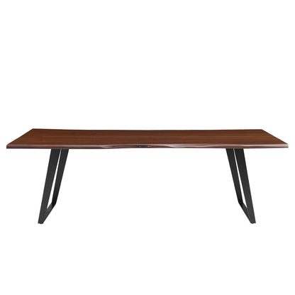 Viggo 96" Live Edge Acacia Wood Dining Table