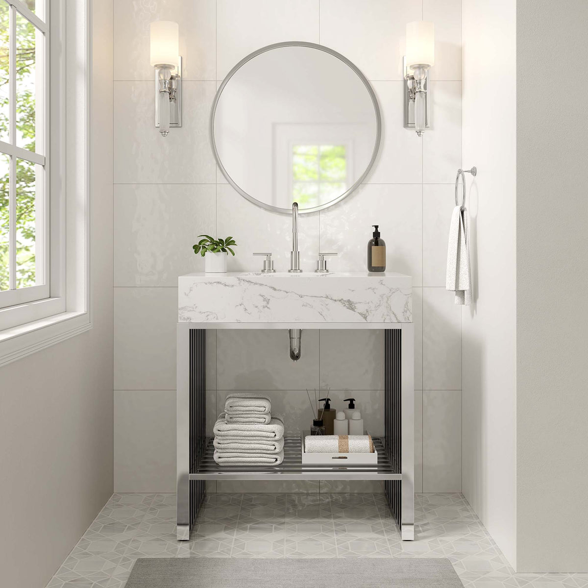 Gridiron 30" Bathroom Vanity by Modway - EEI-6105