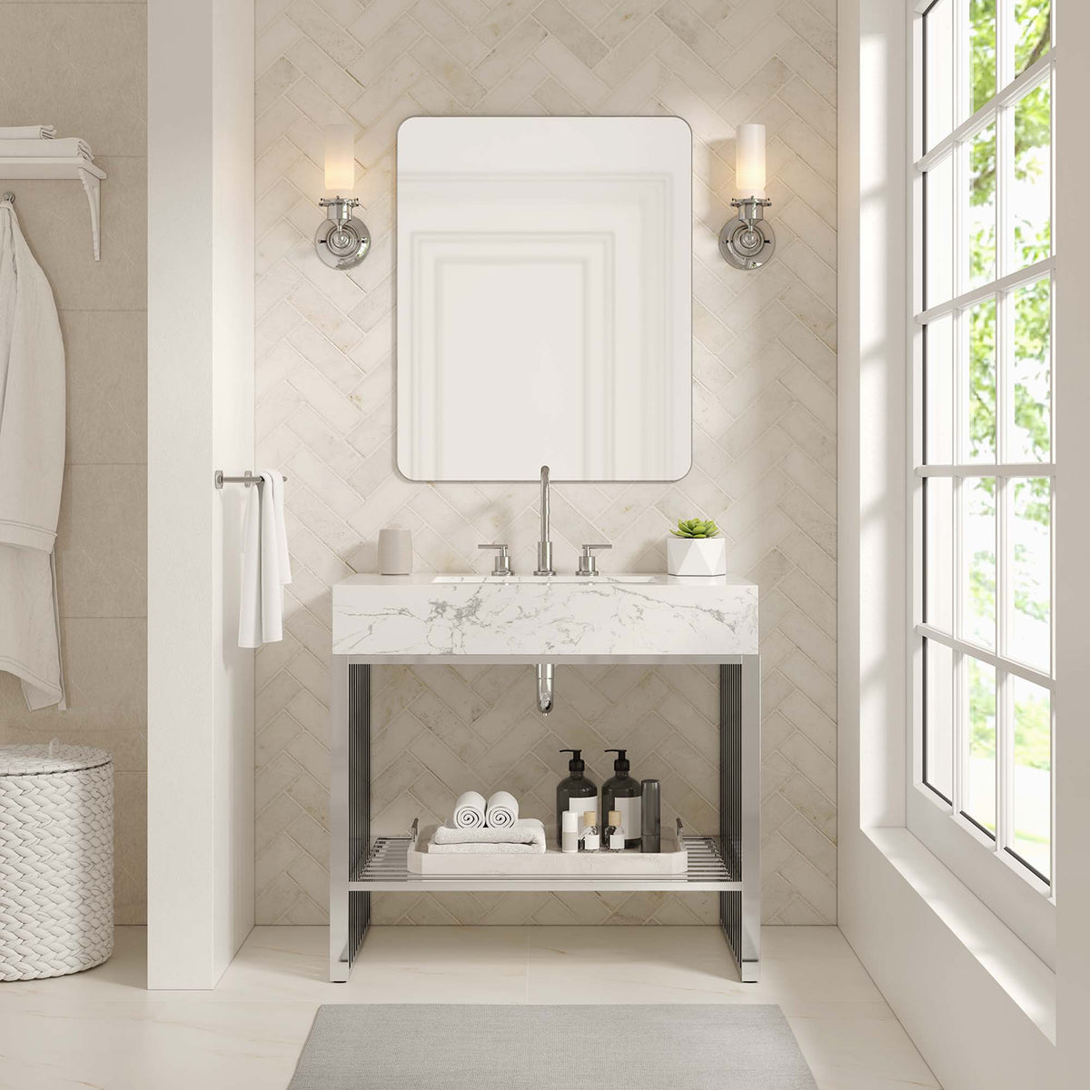 Gridiron 36" Bathroom Vanity by Modway - EEI-6107
