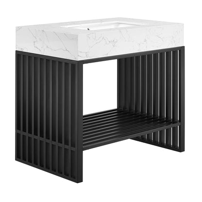 Gridiron 36" Bathroom Vanity by Modway - EEI-6108