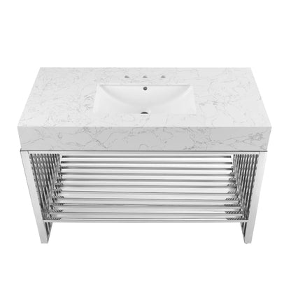 Gridiron 48" Bathroom Vanity by Modway - EEI-6109