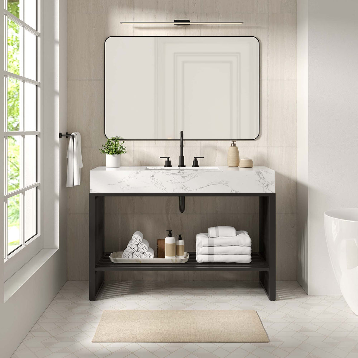 Gridiron 48" Bathroom Vanity by Modway - EEI-6110