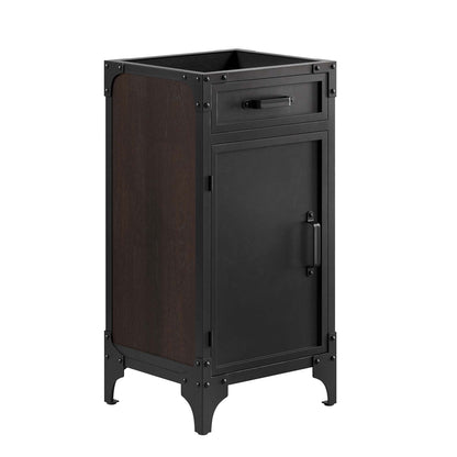 Steamforge 18" Bathroom Vanity by Modway - Black Black