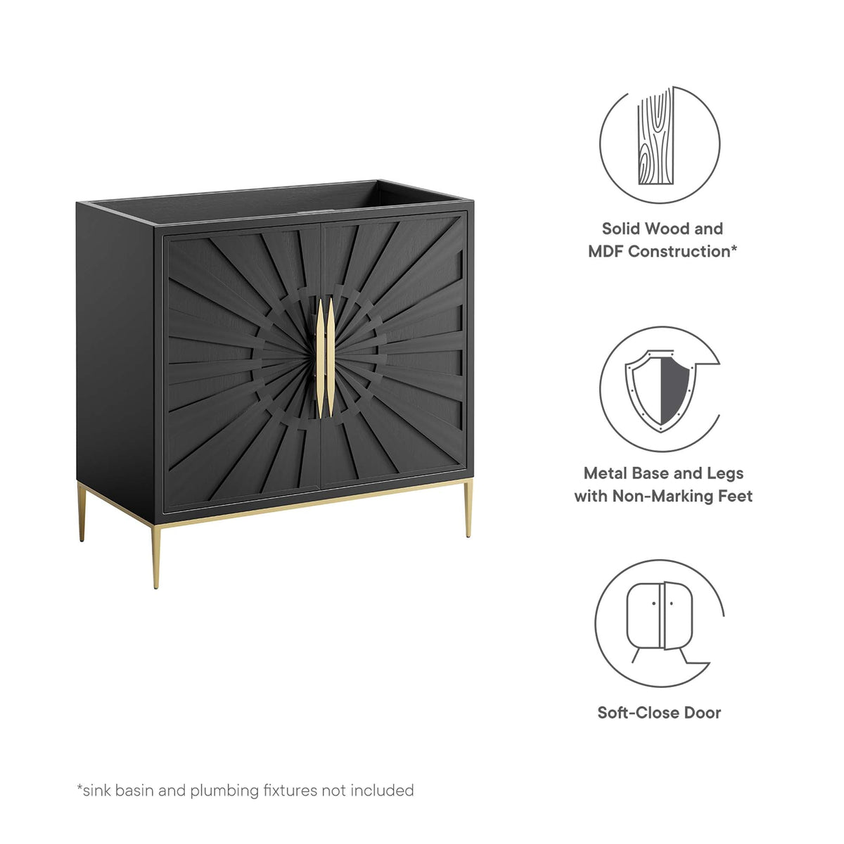 Awaken 36" Bathroom Vanity Cabinet by Modway