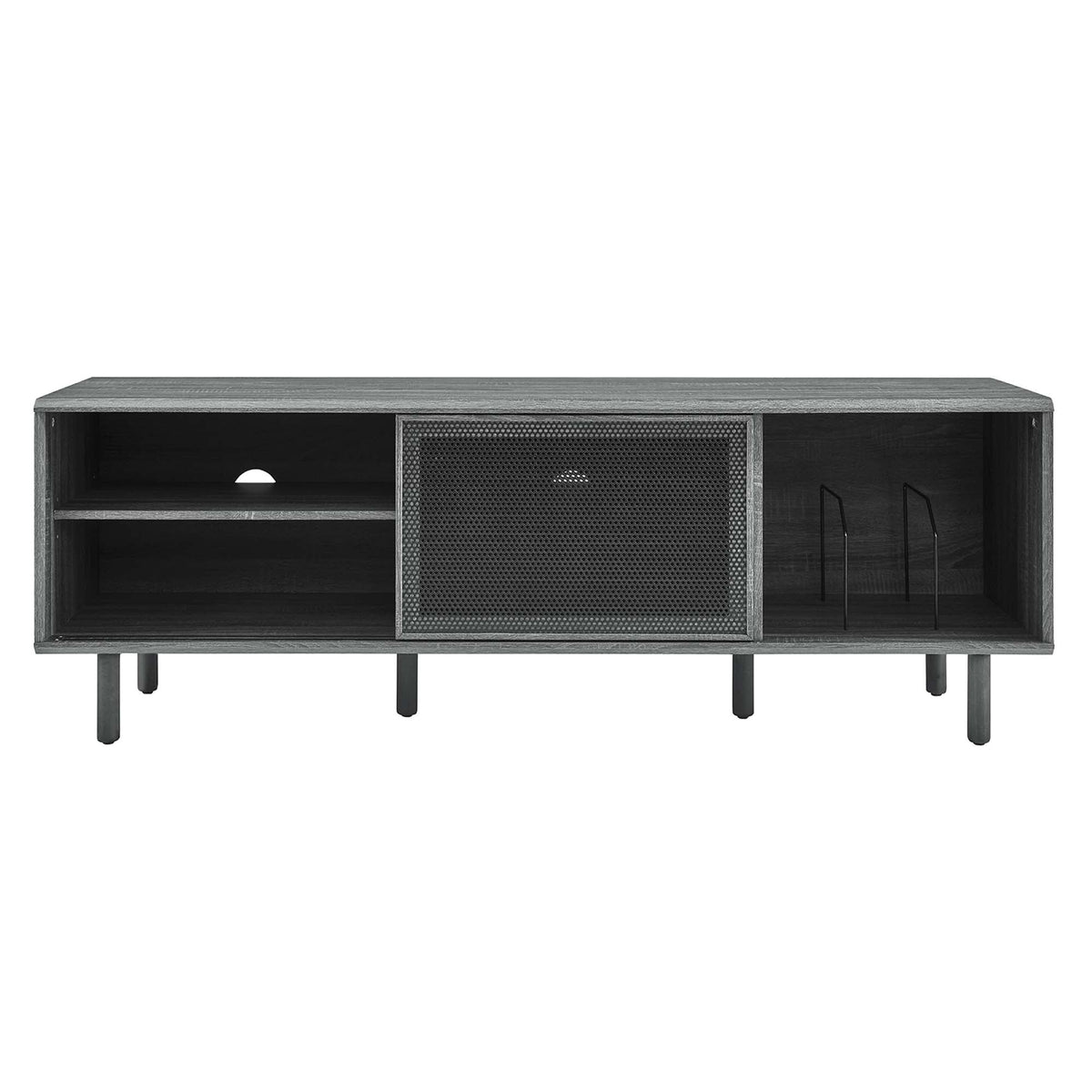 Kurtis 67" TV and Vinyl Record Stand by Modway