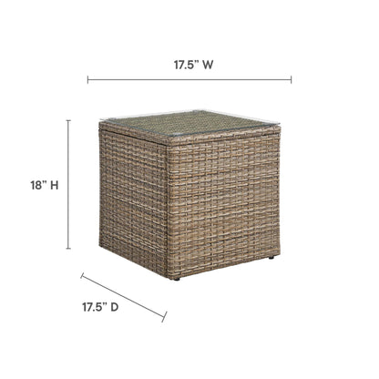 Convene Outdoor Patio Side Table by Modway - EEI-6240