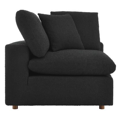 Commix Down Filled Overstuffed Boucle Fabric Corner Chair by Modway