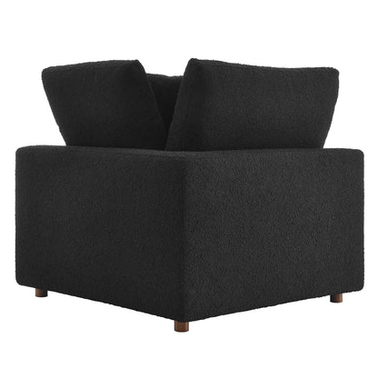 Commix Down Filled Overstuffed Boucle Fabric Corner Chair by Modway