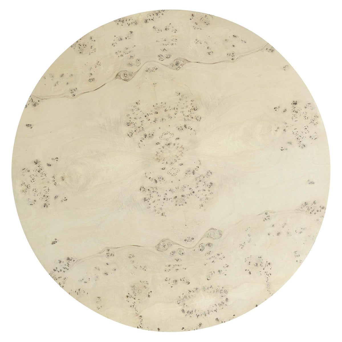 Cosmos 35" Round Burl Wood Coffee Table by Modway