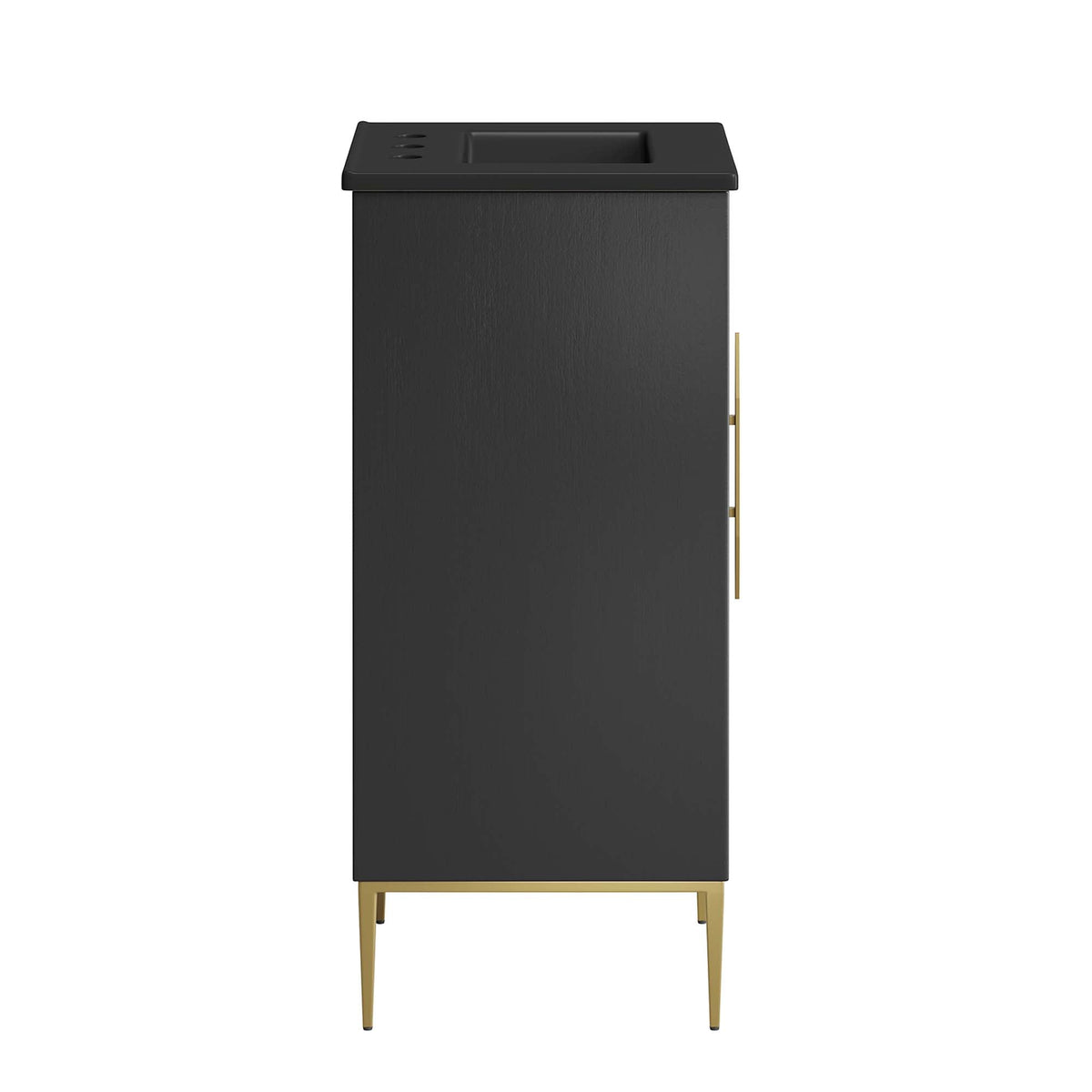 Awaken 18" Bathroom Vanity by Modway - Black Black