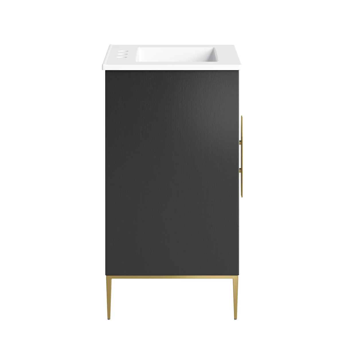 Awaken 24" Bathroom Vanity by Modway - White Black