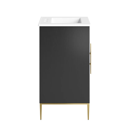 Awaken 24" Bathroom Vanity by Modway - White Black