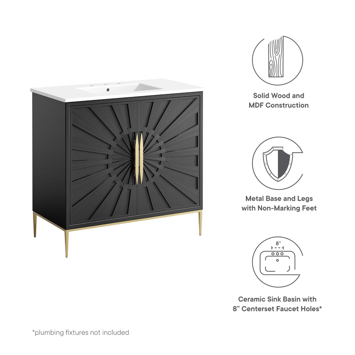 Awaken 36" Bathroom Vanity by Modway - EEI-6297