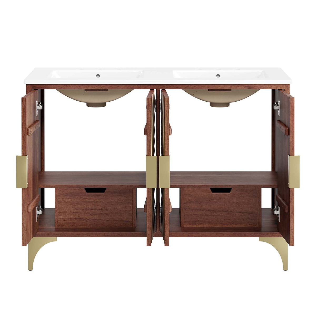 Daylight 48" Double Sink Bathroom Vanity by Modway - EEI-6306