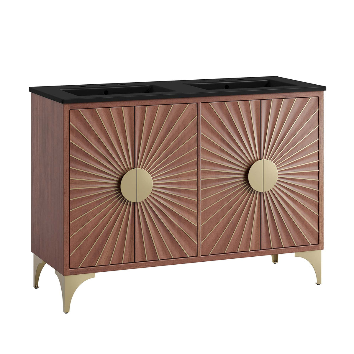 Daylight 48" Double Sink Bathroom Vanity by Modway - EEI-6308