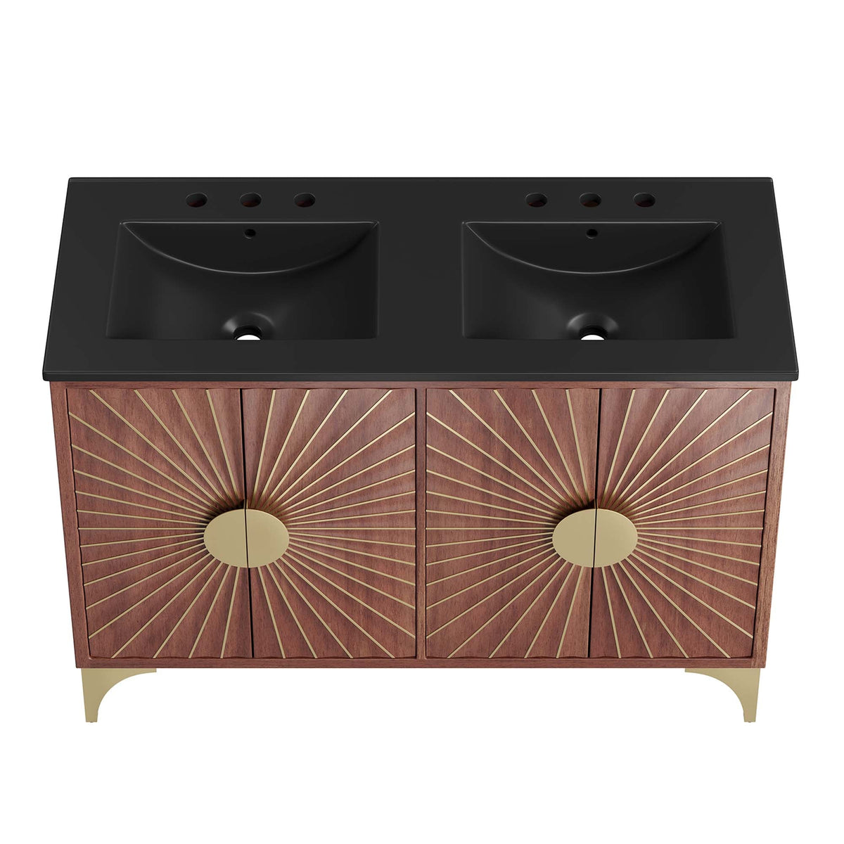 Daylight 48" Double Sink Bathroom Vanity by Modway - EEI-6308