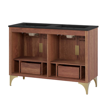 Daylight 48" Double Sink Bathroom Vanity by Modway - EEI-6308
