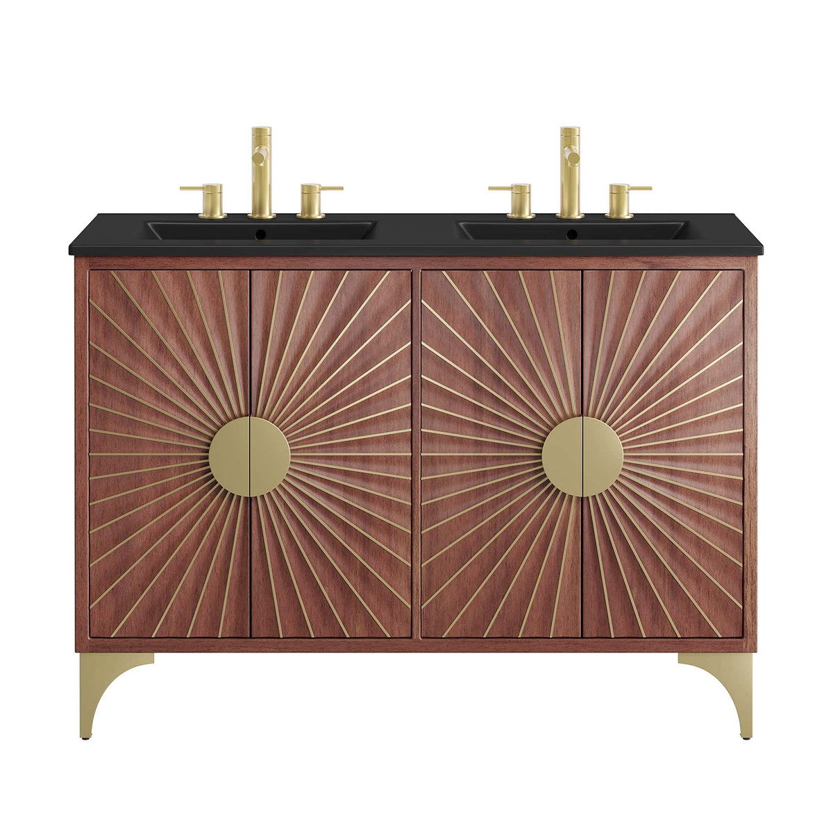 Daylight 48" Double Sink Bathroom Vanity by Modway - EEI-6308