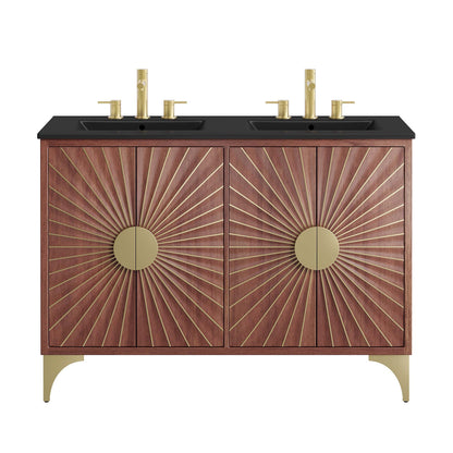 Daylight 48" Double Sink Bathroom Vanity by Modway - EEI-6308
