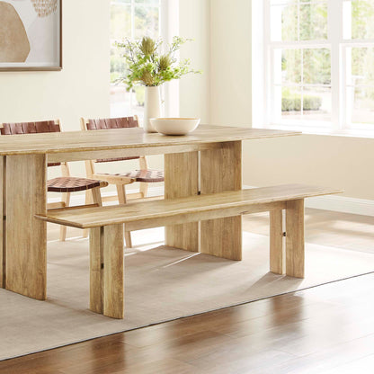 Amistad 72" Wood Bench by Modway
