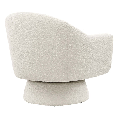 Astral Boucle Fabric Swivel Chair by Modway