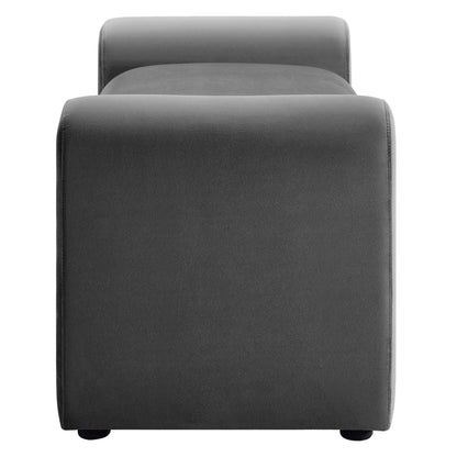 Waverly Performance Velvet Bench by Modway