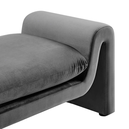 Waverly Performance Velvet Bench by Modway