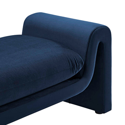 Waverly Performance Velvet Bench by Modway