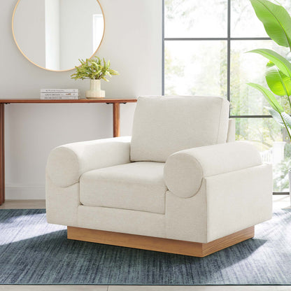 Oasis Upholstered Fabric Armchair by Modway