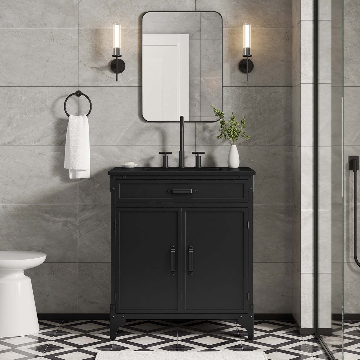 Steamforge 30" Bathroom Vanity by Modway - EEI-6416