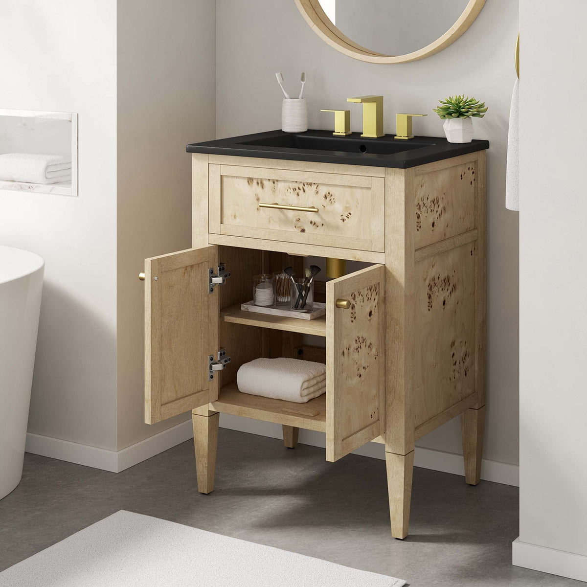 Elysian 24" Wood Bathroom Vanity by Modway - EEI-6441
