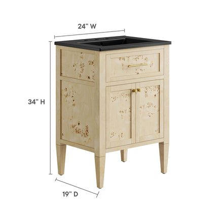 Elysian 24" Wood Bathroom Vanity by Modway - EEI-6441