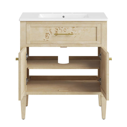 Elysian 30" Wood Bathroom Vanity by Modway - EEI-6443