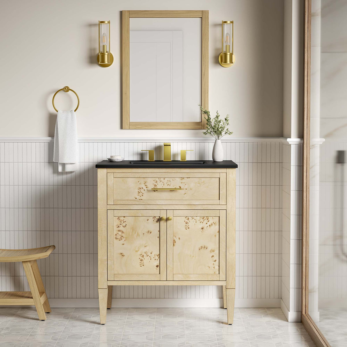 Elysian 30" Wood Bathroom Vanity by Modway - EEI-6445