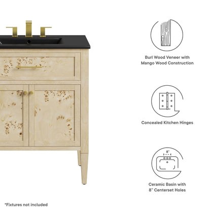 Elysian 30" Wood Bathroom Vanity by Modway - EEI-6445