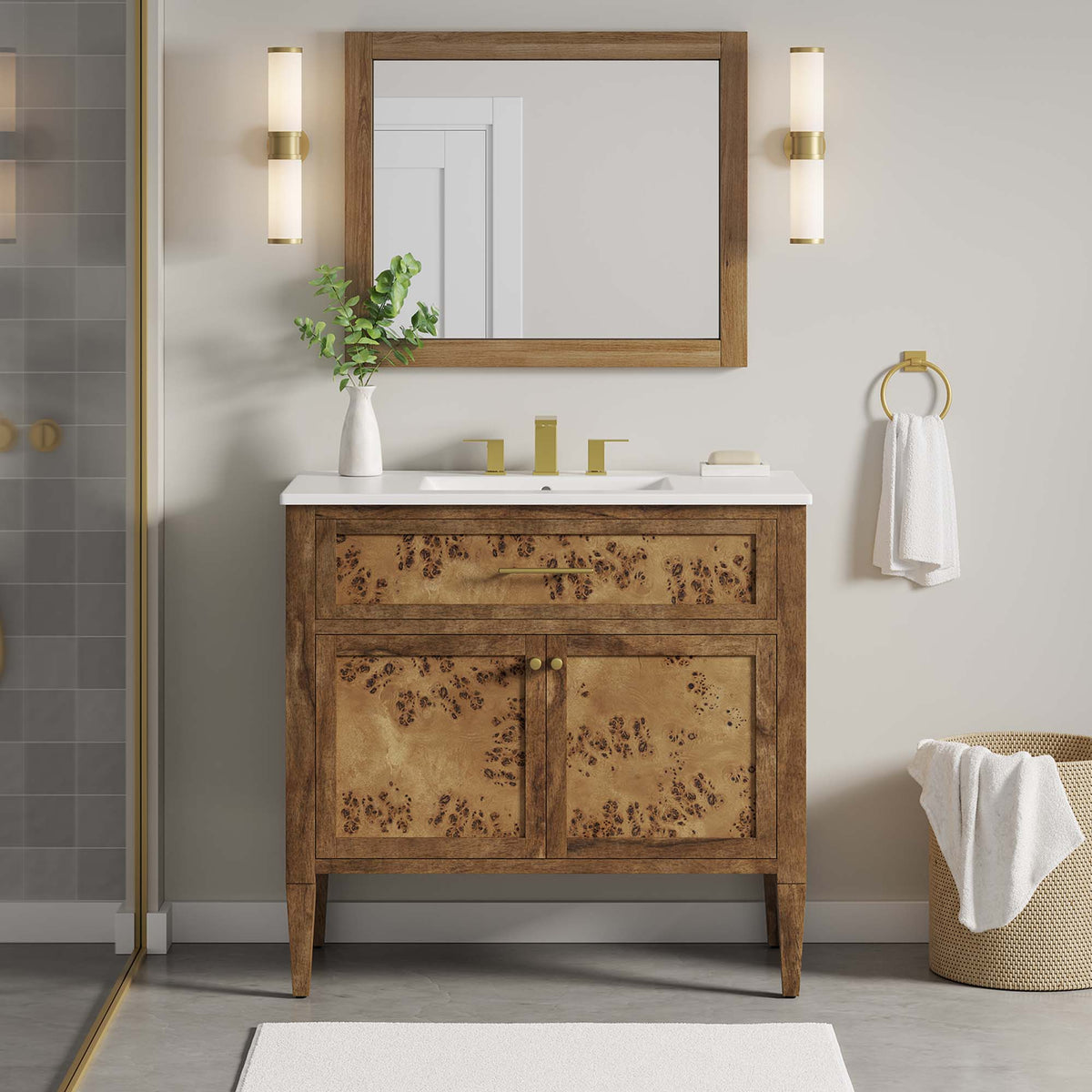 Elysian 36" Wood Bathroom Vanity by Modway - EEI-6448