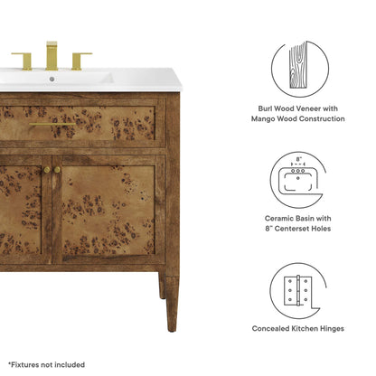 Elysian 36" Wood Bathroom Vanity by Modway - EEI-6448