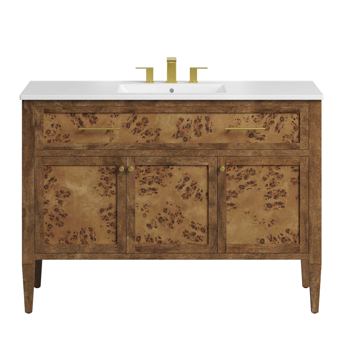 Elysian 48" Wood Single Sink Bathroom Vanity by Modway - EEI-6452