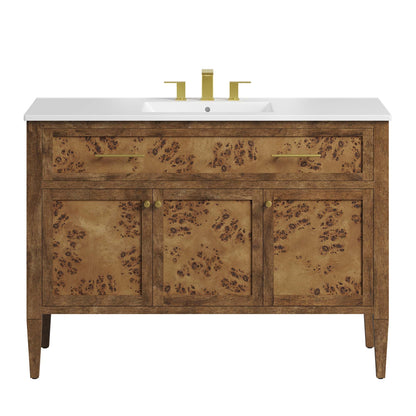 Elysian 48" Wood Single Sink Bathroom Vanity by Modway - EEI-6452