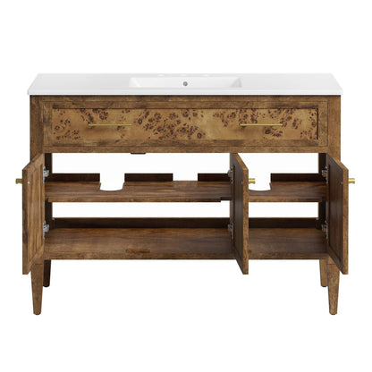 Elysian 48" Wood Single Sink Bathroom Vanity by Modway - EEI-6452