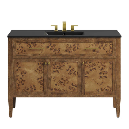 Elysian 48" Wood Single Sink Bathroom Vanity by Modway - EEI-6453
